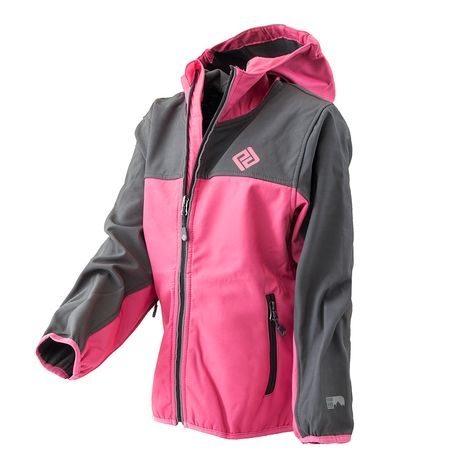BUNDA SOFTSHELLOVÁ OUTDOOROVÁ, PIDILIDI, PD1113-03, RŮŽOVÁ