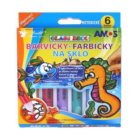 VOPSELE DE STICLĂ 6 BUC/10.5 ML, ANGEL,  W850048