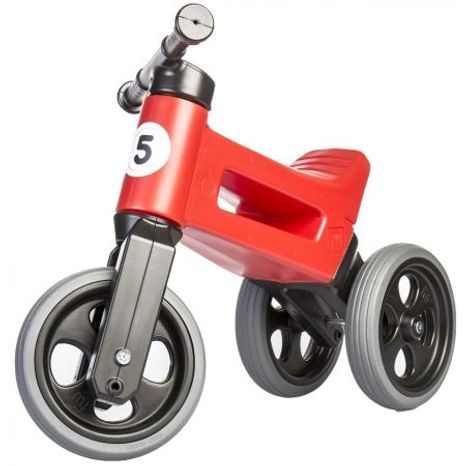 Odrážedlo FUNNY WHEELS NEW SPORT 2v1 červené, Teddies, W000570