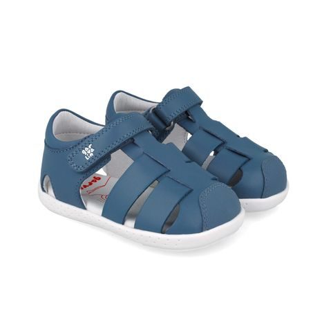 CHLAPČENSKÉ BAREFOOT SANDÁLE BASICA PETROL BIOMECANICS 252326-A556