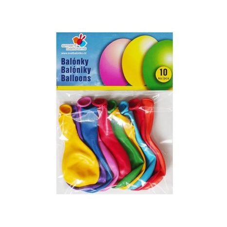 Balon gonflabil - Set de 10 PASTEL 26cm, Smart Balloons, W040571