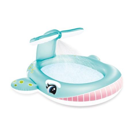 Balenă pentru Piscină gonflabilă pentru copii cu stropire, INTEX, W002176