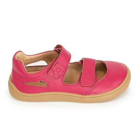 dievčenské sandále Barefoot TERY RED, Protetika, červená 