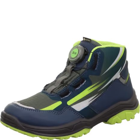 DETSKÉ CELOROČNÉ TOPÁNKY JUPITER GTX BLUE/LIGHT GREEN SUPERFIT 1-003079-8000