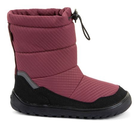 DIEVČENSKÉ ZIMNÉ BAREFOOT TOPÁNKY UP SNOW TEX BORDEAUX FRODDO G3160263-5
