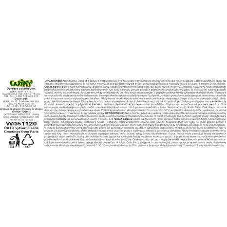 OKTO MALBA A 3D MODELOVÁNÍ OBRAZ "GREETINGS FROM PARIS" 30X40 CM, OKTO, W051120