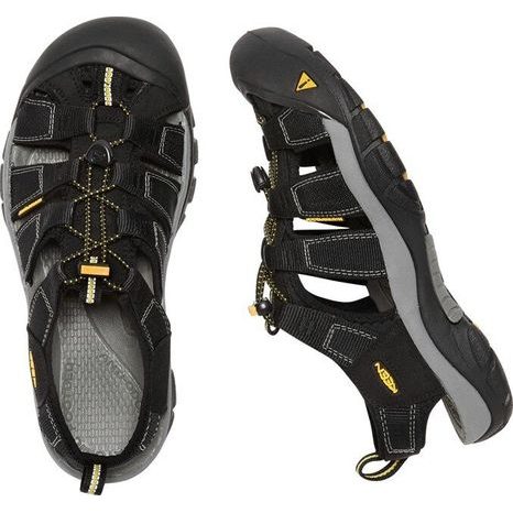 SANDÁLY NEWPORT H2 M BLACK, KEEN, 1001907, ČERNÁ