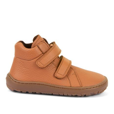 DĚTSKÉ KOTNÍKOVÉ BAREFOOT BOTY AUTUMN COGNAC FRODDO G3110263-2