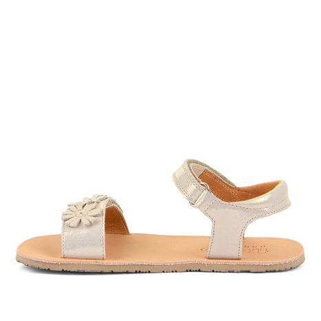 DIEVČENSKÉ BAREFOOT SANDÁLE FLEXY FLOWERS GOLD SHINE FRODDO G3150289