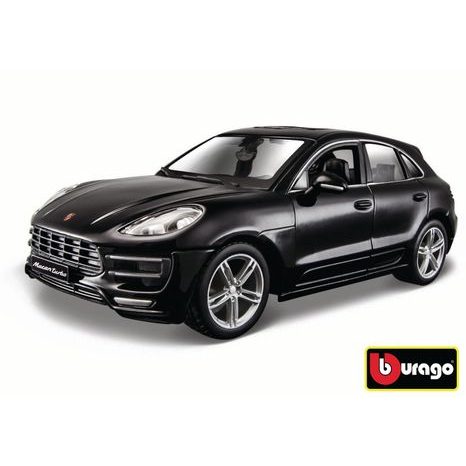 Bburago 1:24 Porsche Macan Black, Bburago, W007347