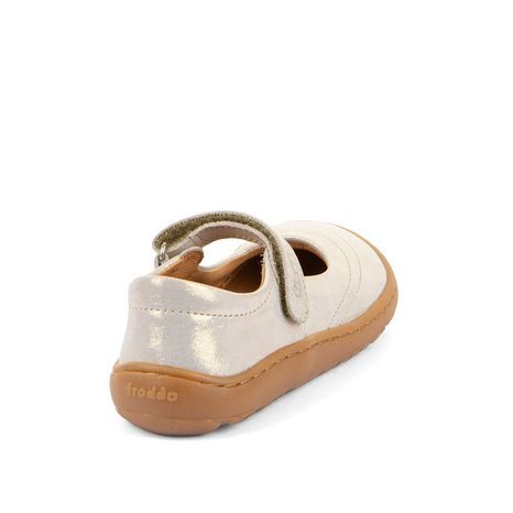 LÁNY BAREFOOT BŐR BALERINA CIPŐ MARY J GOLD SHINE FRODDO G3140195-2