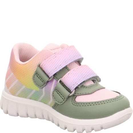 LÁNY BAREFOOT TORNACIPŐ SPORT7 MINI LIGHT GREEN/PURPLE SUPERFIT 1-006183-7500