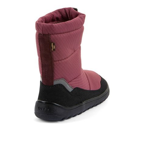 DIEVČENSKÉ ZIMNÉ BAREFOOT TOPÁNKY UP SNOW TEX BORDEAUX FRODDO G3160263-5