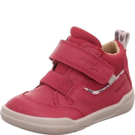 DETSKÉ BAREFOOT VYŠŠIE TENISKY SUPERFIT SUPERFREE RED 1-000549-5000