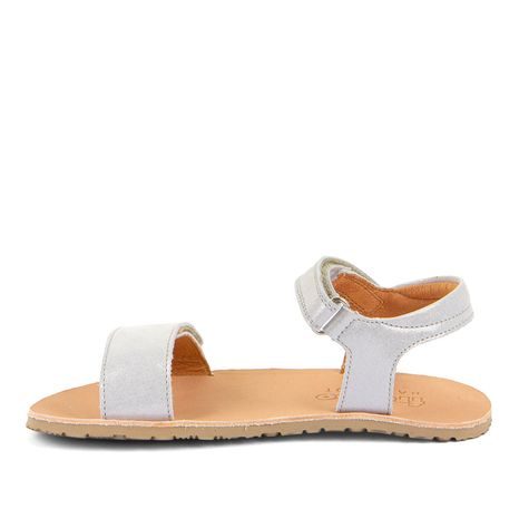 DIEVČENSKÉ BAREFOOT SANDÁLE FLEXY LIA SILVER FRODDO G3150264-27