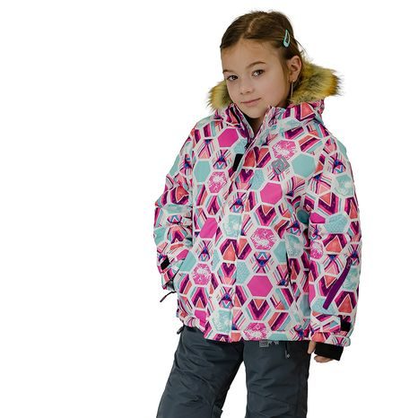 DÍVČÍ BUNDA LYŽAŘSKÁ ZIMNÍ SOLA PIDILIDI, PD1150-01