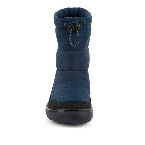 CHLAPČENSKÉ ZIMNÉ BAREFOOT TOPÁNKY UP SNOW TEX BLACK/BLUE FRODDO G3160263-1