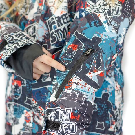 JACHETĂ DE SCHI DE IARNĂ PENTRU BĂIEȚI MUJA PIDILIDI, PD1150-02