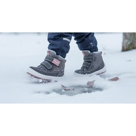 DÍVČÍ ZIMNÍ BOTY GROOVY GTX, SUPERFIT, 1-009314-2010, ŠEDÁ