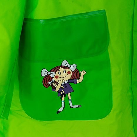 KÖPENY KÁTYA ÉS SCUBA, PIDILIDI, PL0025-19, ZÖLD