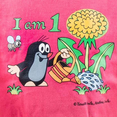 TRIČKO DÍVČÍ KRTEK IAM, PIDILIDI, 2002-04-06-08-10-12, RŮŽOVÁ