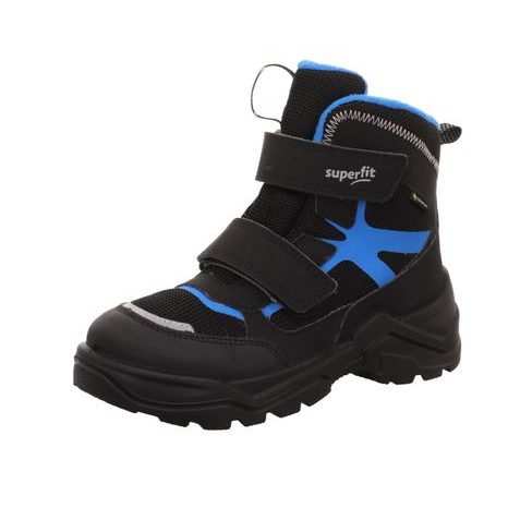 CHLAPECKÉ ZIMNÍ BOTY SNOW MAX GTX, SUPERFIT, 1-002022-0010, MODRÁ
