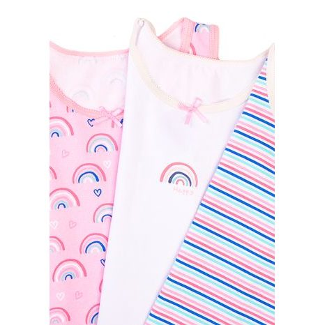 LÁNYOK 3 CSOMAG TANK TOP, MINOTI, 8G NICKS 21, LÁNY, 8G NICKS 21, LÁNY