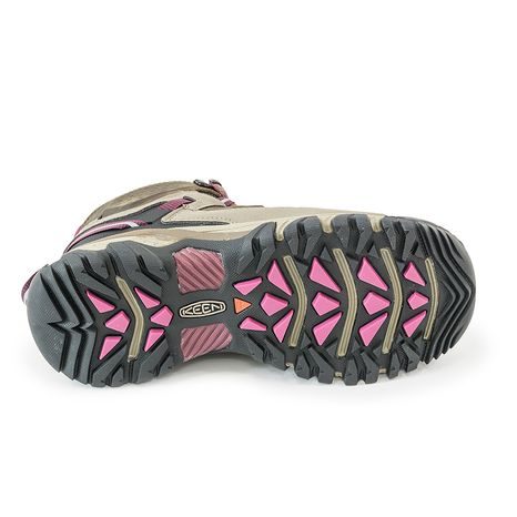 DÁMSKA ČLENKOVÁ OBUV TARGHEE III MID WP W, WEISS/ BOYSENBERRY, KEEN, 1018178, HNEDÁ