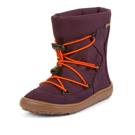 DÍVČÍ ZIMNÍ BAREFOOT BOTY TEX TRACK WOOL PURPLE G3160251-4