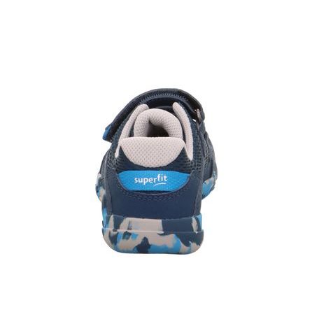 CHLAPČENSKÁ CELOROČNÁ OBUV BAREFIT TRACE, SUPERFIT, 1-006036-8000, MODRÁ