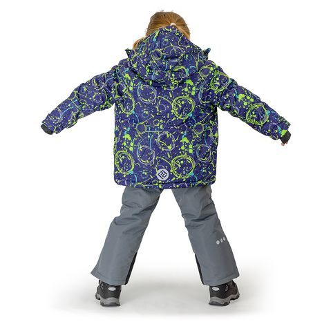 CHLAPECKÁ BUNDA LYŽAŘSKÁ ZIMNÍ LUMUN PIDILIDI, PD1148-04, MODRÁ