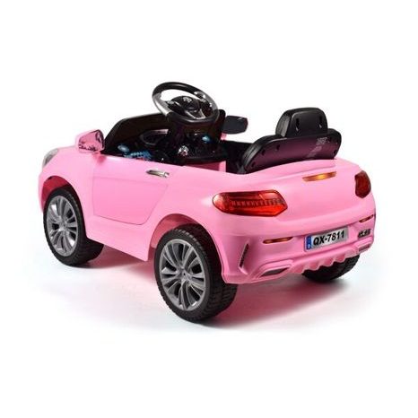 ELEKTRICKÉ AUTO RŮŽOVÉ RC NA DÁLKOVÉ OVLÁDÁNÍ 102X62X52 CM, WIKY RC, W014189