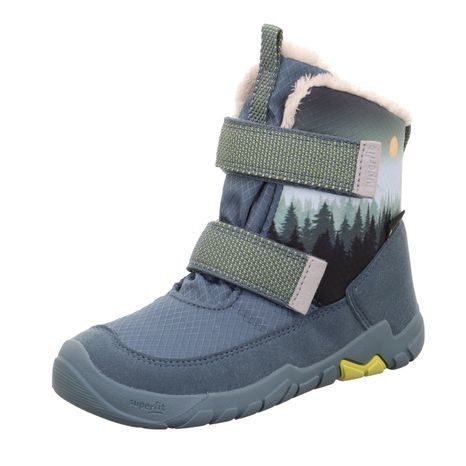 Dětské zimní boty barefit TRACE Blue/Yellow Gore-Tex, Superfit , 1-006039-8000, modrá