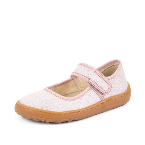 BALERINI BAREFOOT DIN PÂNZĂ PENTRU FETE CANVAS BALETTY PINK SHINE FRODDO G1700437