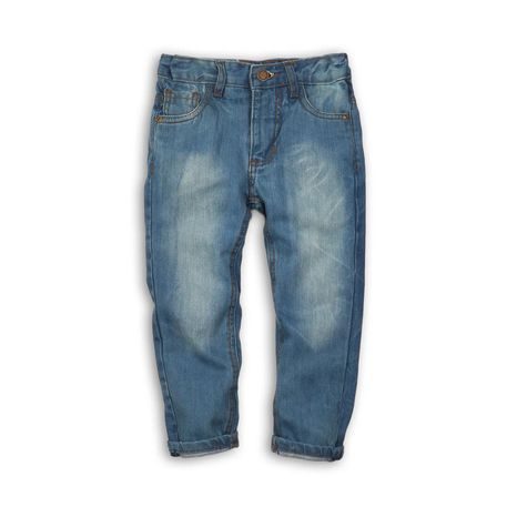 Nohavice chlapčenské džínsové s elastanom, Minoti, STATE 10, světle modrá