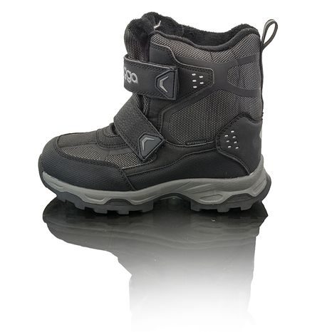 DĚTSKÉ ZIMNÍ BOTY WALE, BUGGA, B00169-10, ČERNÁ