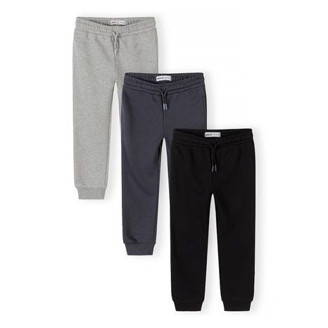 PANTALONI DE TRENING SLIM-FIT CU TALIE ELASTICĂ ȘI ȘNUR DE STRÂNGERE, SET 3 BUC. MINOTI 29FLEECE287