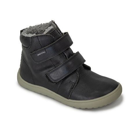 CHLAPECKÉ ZIMNÍ BAREFOOT BOTY DARYK BLACK, PRO-TEX, PROTETIKA, ČERNÁ