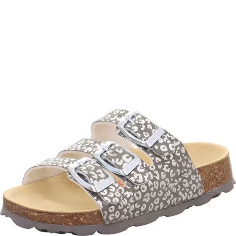 PAPUCI DIN PLUTĂ PENTRU FETE FOOTBAD GREY SUPERFIT 1-800113-2060