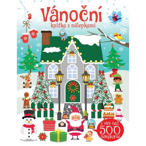 VÁNOČNÍ KNÍŽKA S NÁLEPKAMI, FONI BOOK, W045670