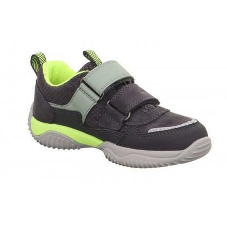 DĚTSKÉ CELOROČNÍ BOTY STORM, SUPERFIT, 1-006388-2010, ŠEDÁ