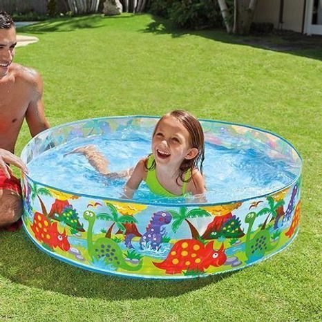 SAMONOSNÝ BAZÉN 122X25CM, 218 L, INTEX, 158474