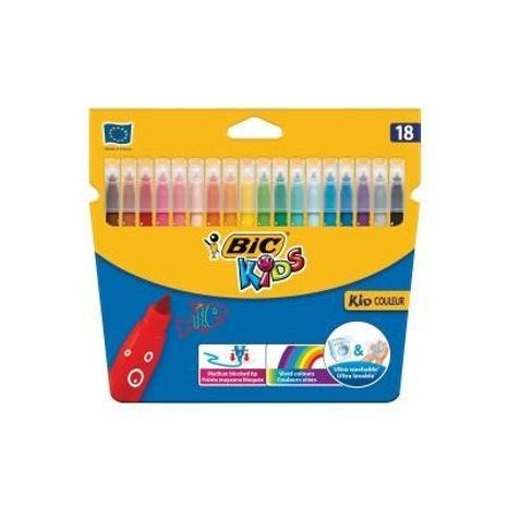 BIC Fixy smývatelné 18 ks, BIC, 850012