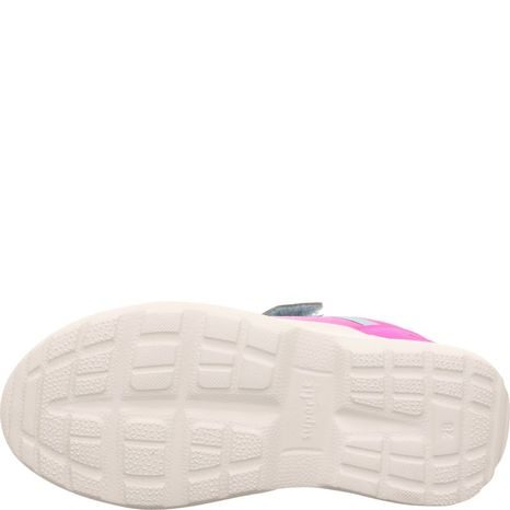 RUSH LIGHT GREEN/PINK SUPERFIT GIRLS TRAINERS 1-000211-7510 VERDE