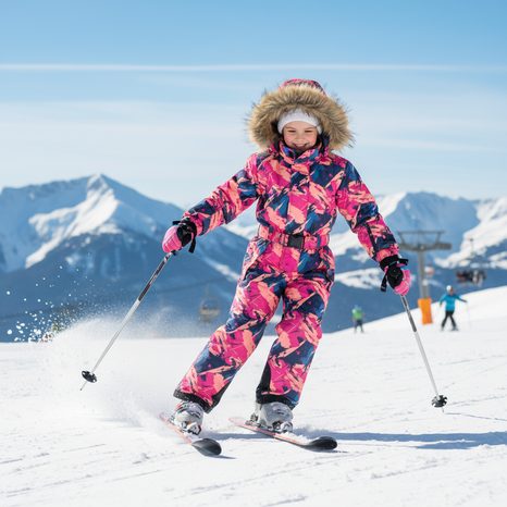 SALOPETE DE SCHI DE IARNĂ FETE, PIDILIDI, PD1136-01, FATĂ