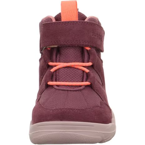 DIEVČENSKÉ CELOROČNÉ BAREFOOT TOPÁNKY WALDERI RED/ORANGE SUPERFIT 1-000910-5000