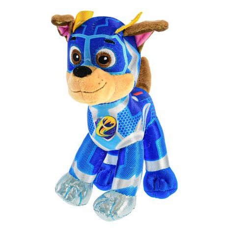 Pluș Paw Patrol Super Mighty Pups, Chase, 27 cm, Micro Trading, W011559