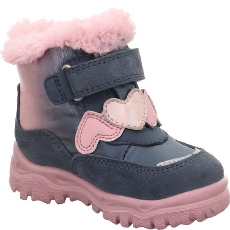 DIEVČENSKÉ ZIMNÉ TOPÁNKY HUSKY+ BLUE/PINK SUPERFIT 1-006061-8000