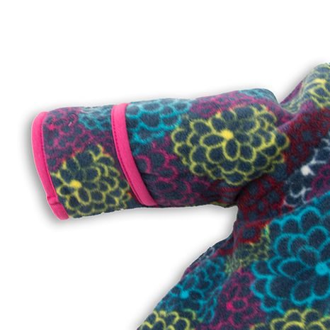 OVERAL MICROFLEEZOVÝ PROPÍNACÍ S KAPUCÍ, PIDILIDI, PD1071, HOLKA