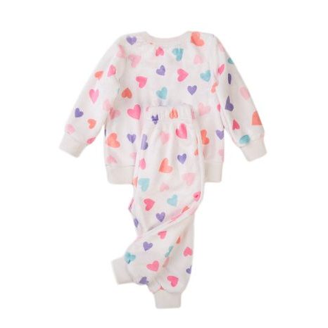 PYŽAMO DÍVČÍ FLEECOVÉ, MINOTI, TG PYJ 20, ŠEDÁ